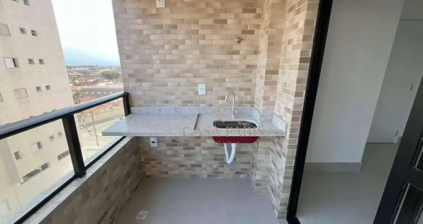 Apartamento com 1 dormitório à venda, 57 m² por r$ 365.000,00 - vilamar - praia grande/sp