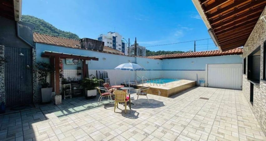 Casa com 3 dormitórios à venda, 166 m² por R$ 1.190.000,00 - Canto do Forte - Praia Grande/SP