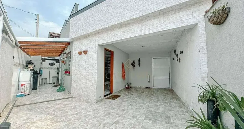 Casa com 2 suítes à venda, 90 m² por r$ 550.000 - caiçara - praia grande/sp
