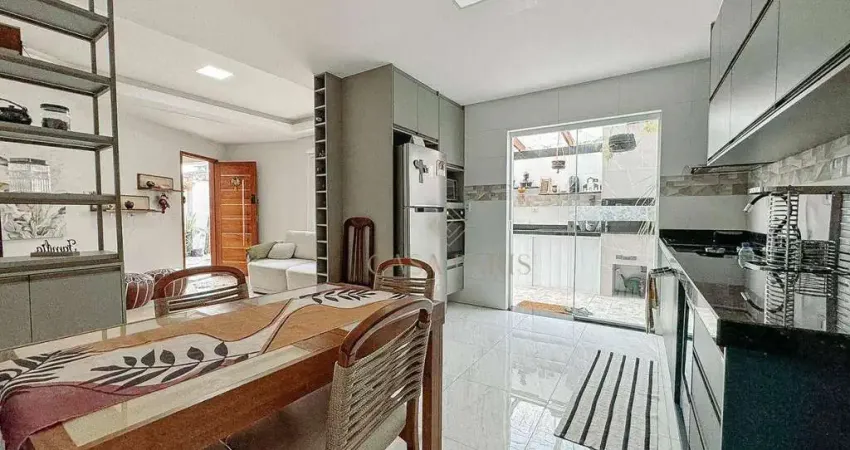 Casa com 2 dormitórios à venda, 90 m² por R$ 565.000,00 - Caiçara - Praia Grande/SP