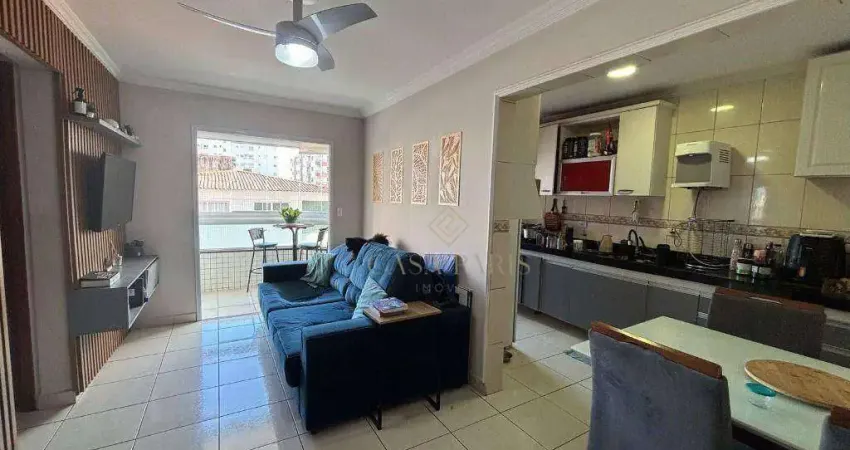 Apartamento com 2 dormitórios à venda, 78 m² por R$ 480.000,00 - Caiçara - Praia Grande/SP