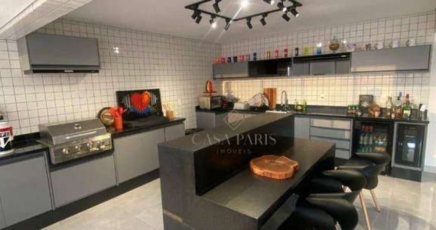 Apartamento Duplex com 3 dormitórios à venda, 160 m² por R$ 1.500.000,00 - Vila Guilhermina - Praia Grande/SP