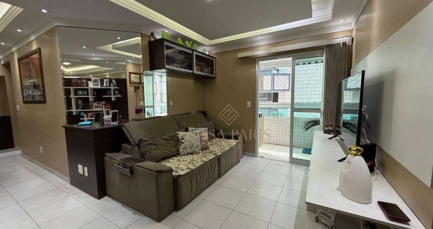 Apartamento com 3 dormitórios à venda, 116 m² por R$ 930.000,00 - Vila Guilhermina - Praia Grande/SP