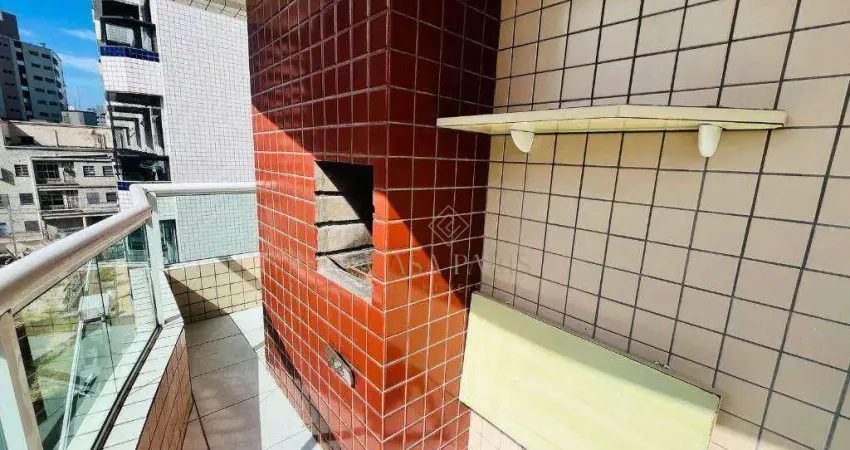 Apartamento de 1 quarto com churrasqueira na sacada à venda na Vila Guilhermina, aceita financiamento bancário!!!