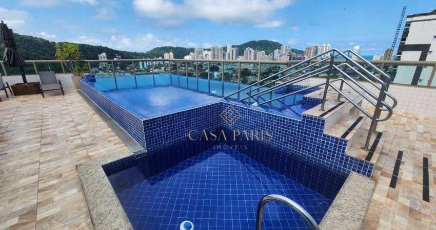 Apartamento com 2 dormitórios à venda, 60 m² por R$ 469.000 - Canto do Forte - Praia Grande/SP