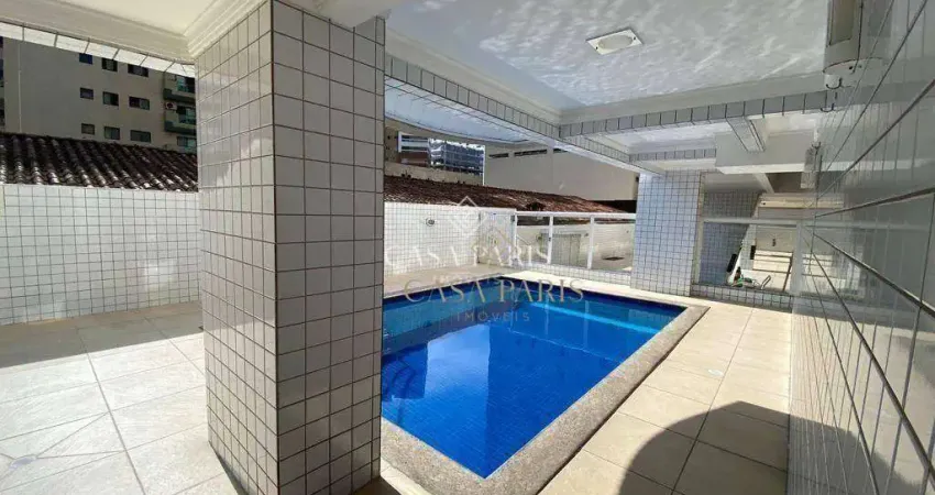 Apartamento com 2 dormitórios à venda, 74 m² por R$ 400.000,00 - Vila Guilhermina - Praia Grande/SP