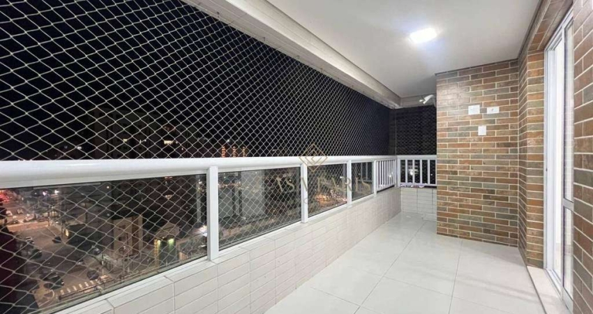 Apartamento à venda, 63 m² por R$ 550.000,00 - Canto do Forte - Praia Grande/SP