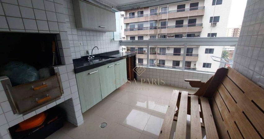 Apartamento à venda, 92 m² por R$ 550.000,00 - Tupi - Praia Grande/SP