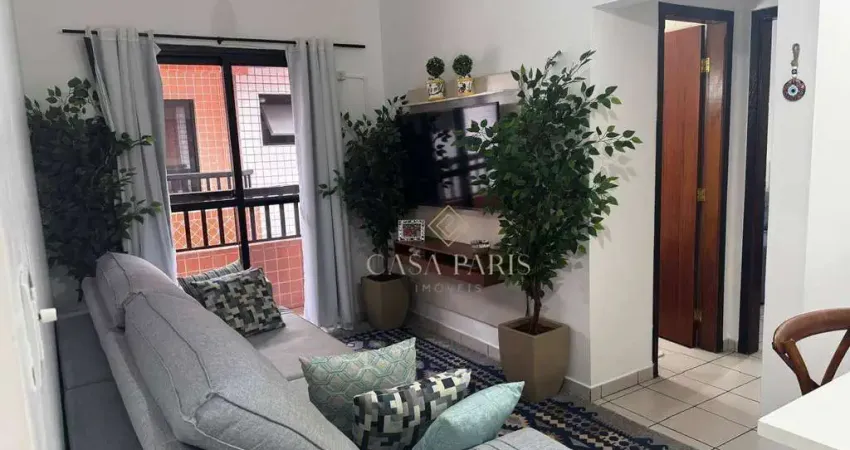 Apartamento com 1 dormitório à venda, 46 m² por R$ 280.000,00 - Canto do Forte - Praia Grande/SP