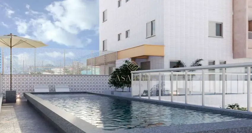 Lançamento! apartamento com 2 dormitórios à venda, 73 m² por r$ 714.420 - jardim real - praia grande/sp