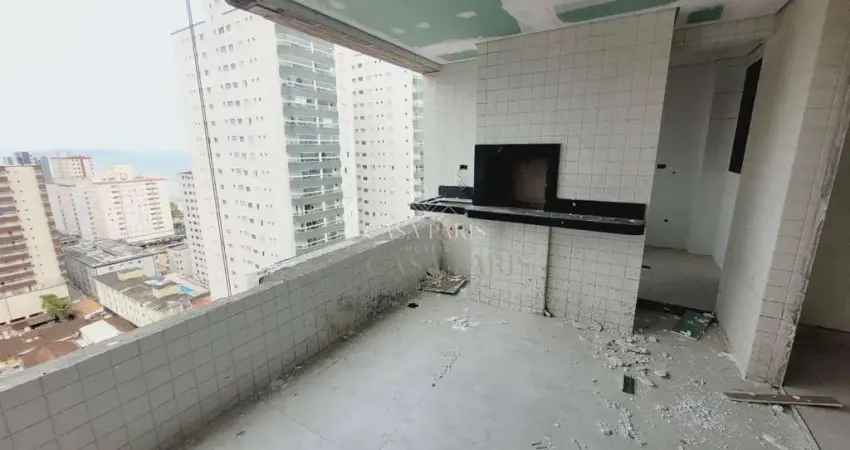 Apartamento com 2 dormitórios à venda, 119 m² por r$ 1.300.000,00 - caiçara - praia grande/sp