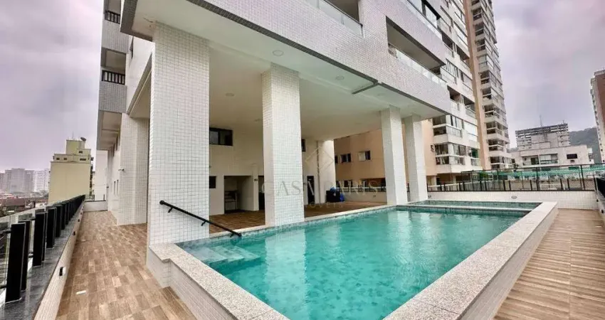 Apartamento com 2 quartos à venda, 77 m² por R$ 690.000 - Canto do Forte - Praia Grande/SP