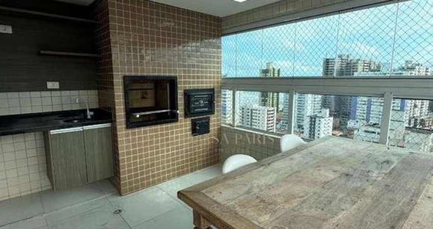 Cobertura com 3 dormitórios à venda, 190 m² por R$ 1.870.000 - Vila Guilhermina - Praia Grande/SP