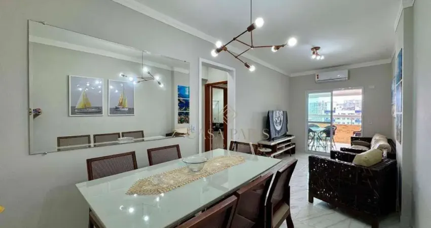 Apartamento com 2 dormitórios à venda, 90 m² por R$ 520.000,00 - Caiçara - Praia Grande/SP