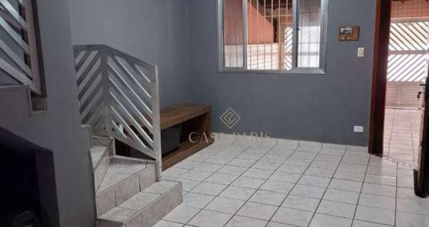 Casa com 2 dormitórios à venda, 117 m² por R$ 580.000,00 - Vila Guilhermina - Praia Grande/SP