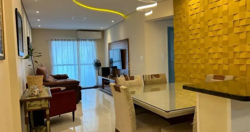 Apartamento com 3 dormitórios à venda, 117 m² por R$ 750.000 - Aviação - Praia Grande/SP