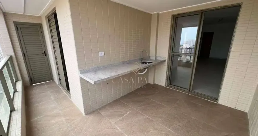 Apartamento com 3 dormitórios à venda, 119 m² por r$ 1.490.000,00 - canto do forte - praia grande/sp