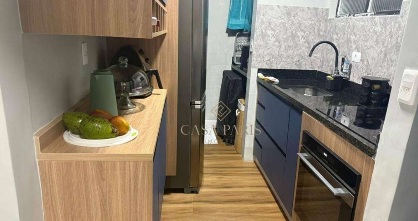Apartamento com 1 dormitório à venda, 38 m² por R$ 330.000,00 - Caiçara - Praia Grande/SP