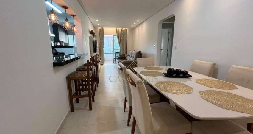 Apartamento com 3 dormitórios à venda, 120 m² por R$ 950.000,00 - Canto do Forte - Praia Grande/SP