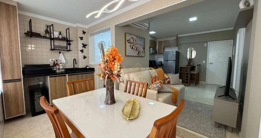 Apartamento com 1 dormitório à venda, 45 m² por R$ 390.000,00 - Aviação - Praia Grande/SP
