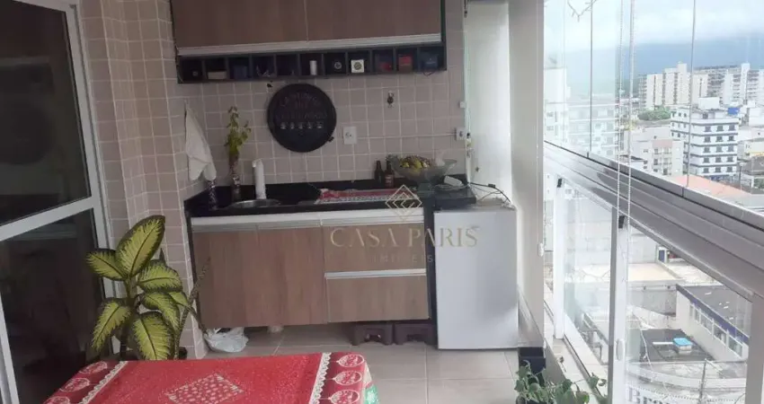 Apartamento com 2 dormitórios à venda, 86 m² por R$ 520.000,00 - Caiçara - Praia Grande/SP