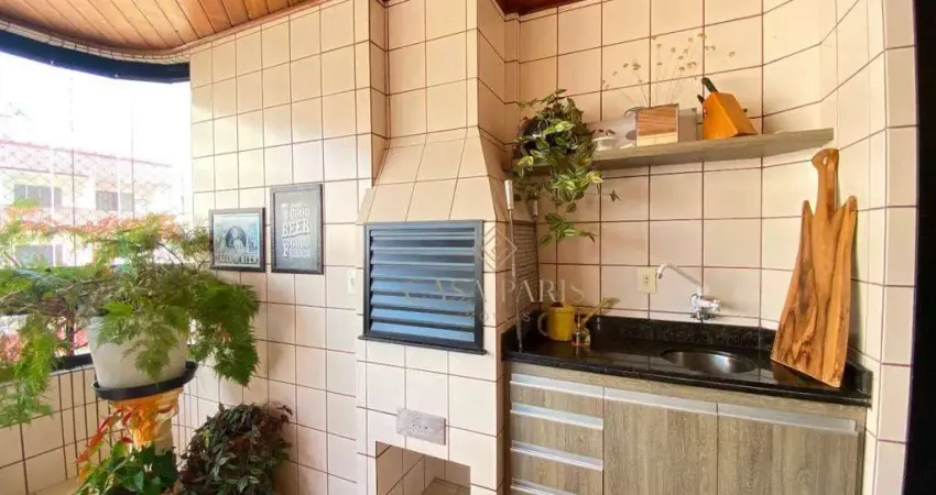 Apartamento com 3 dormitórios à venda, 131 m² por R$ 855.000,00 - Tupi - Praia Grande/SP