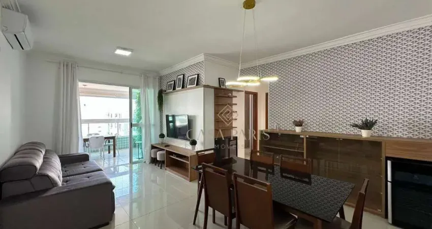 Apartamento com 2 dormitórios à venda, 109 m² por r$ 750.000,00 - canto do forte - praia grande/sp