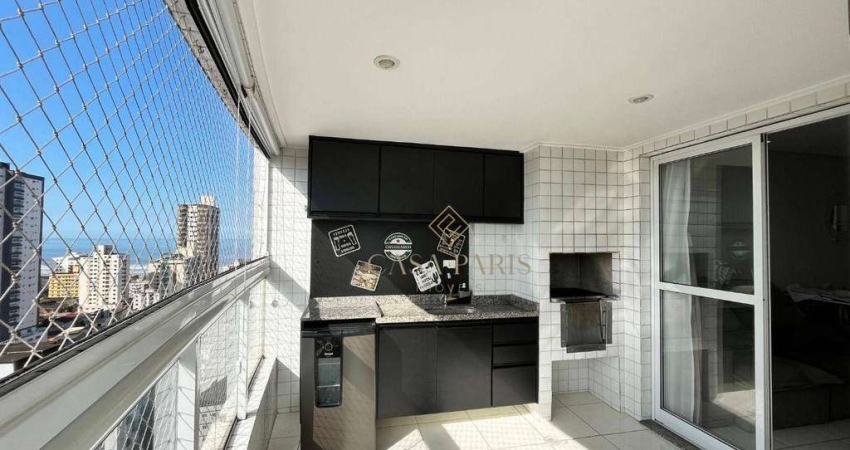 Apartamento com 2 dormitórios à venda, 102 m² por R$ 625.000,00 - Tupi - Praia Grande/SP