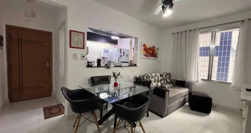 Apartamento com 2 dormitórios à venda, 52 m² por R$ 300.000,00 - Canto do Forte - Praia Grande/SP