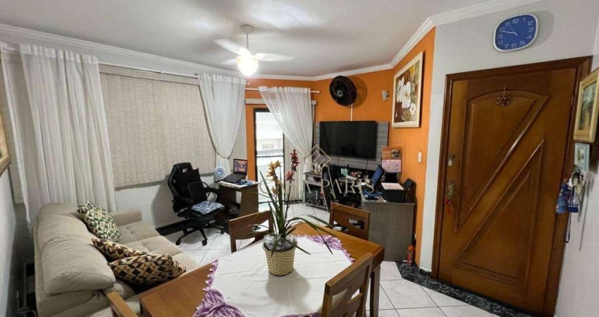 Apartamento com 3 dormitórios à venda, 89 m² por R$ 480.000,00 - Vila Guilhermina - Praia Grande/SP