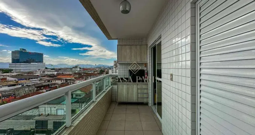 Apartamento com 2 dormitórios à venda, 65 m² por R$ 440.000 - Vila Guilhermina - Praia Grande/SP