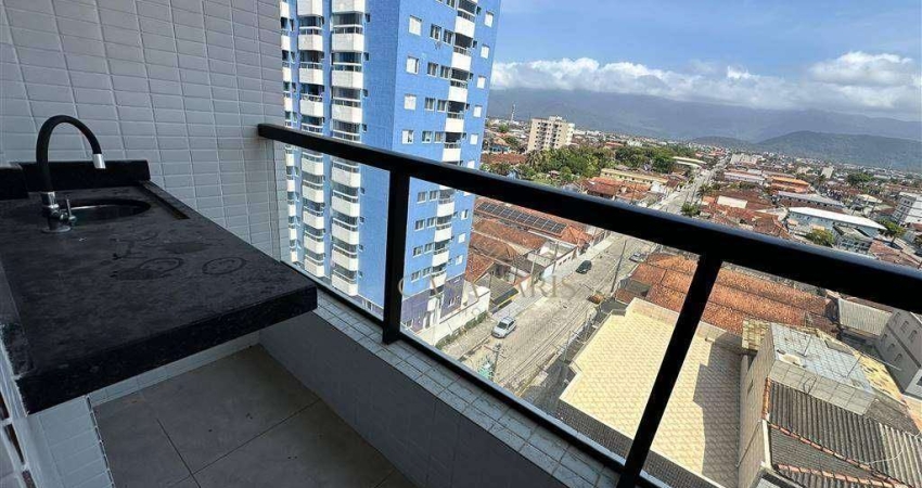Apartamento com 2 dormitórios à venda, 67 m² por R$ 475.000,00 - Maracanã - Praia Grande/SP