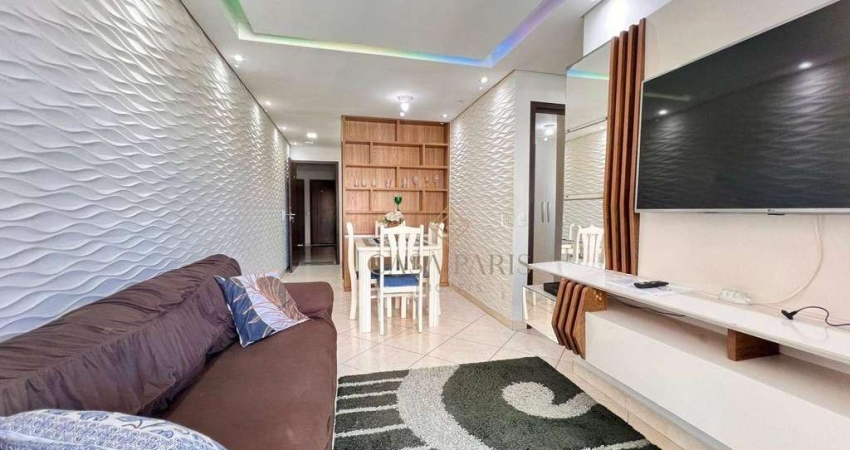 Apartamento com 2 dormitórios à venda, 75 m² por R$ 550.000 - Ocian - Praia Grande/SP