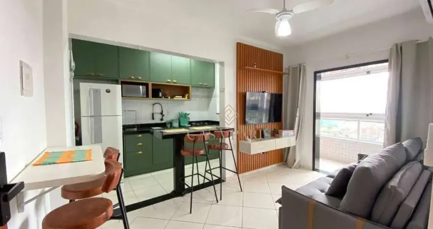 Apartamento com 1 dormitório à venda, 42 m² por R$ 395.000,00 - Maracanã - Praia Grande/SP