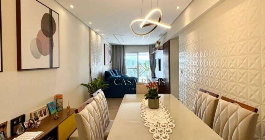 Apartamento com 2 dormitórios à venda, 105 m² por R$ 1.080.000,00 - Canto do Forte - Praia Grande/SP