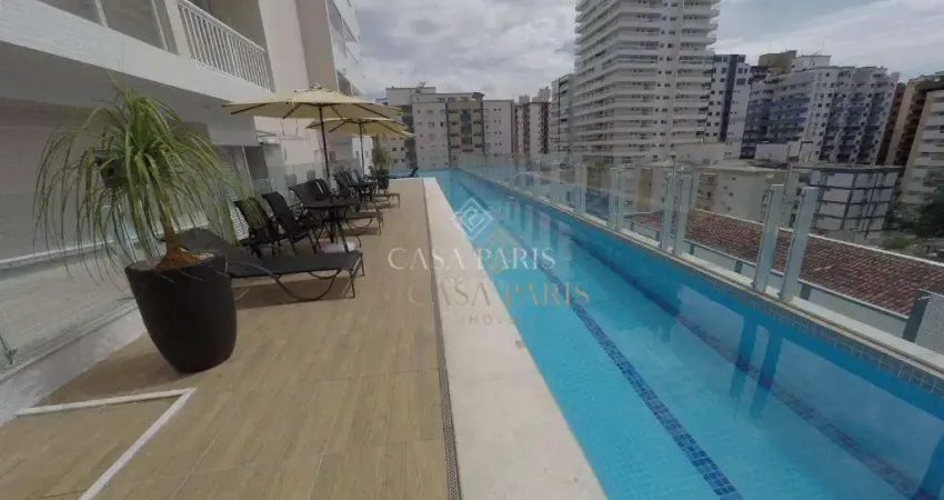 Apartamento com 2 dormitórios à venda, 105 m² por r$ 1.080.000,00 - canto do forte - praia grande/sp