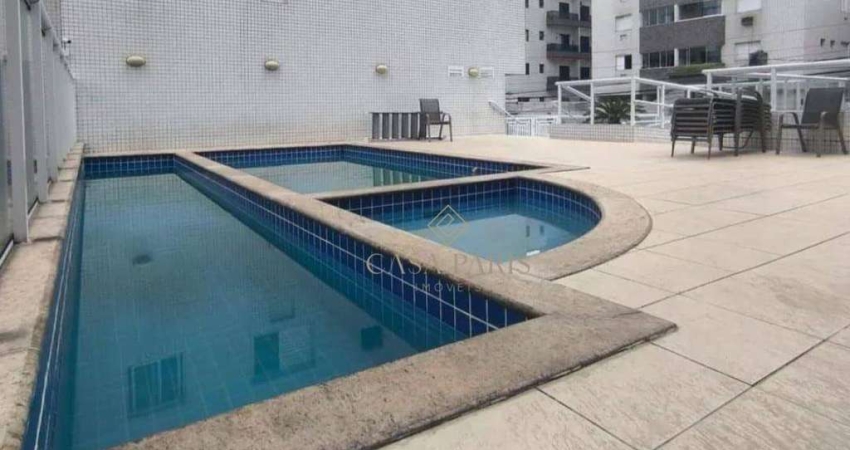 Apartamento com 2 dormitórios à venda, 60 m² por R$ 440.000 - Vila Guilhermina - Praia Grande/SP