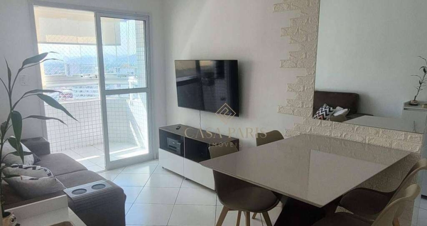 Apartamento com 2 dormitórios à venda, 60 m² por R$ 450.000,00 - Vila Guilhermina - Praia Grande/SP