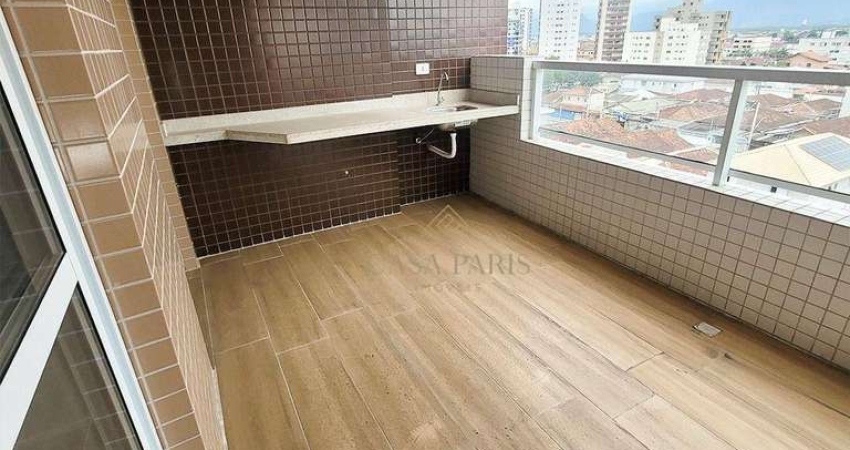 Apartamento à venda, 91 m² por R$ 590.000,00 - Tupi - Praia Grande/SP
