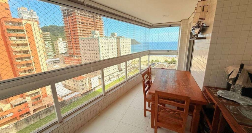 Apartamento com 2 dormitórios à venda, 92 m² por R$ 1.012.000,00 - Canto do Forte - Praia Grande/SP