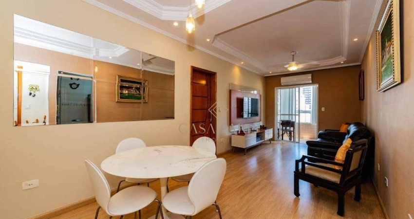 Apartamento com 3 dormitórios à venda, 95 m² por R$ 720.000,00 - Canto do Forte - Praia Grande/SP