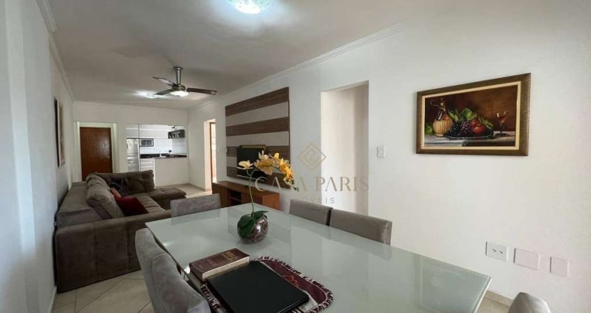 Apartamento com 3 dormitórios à venda, 120 m² por R$ 1.180.000,00 - Canto do Forte - Praia Grande/SP