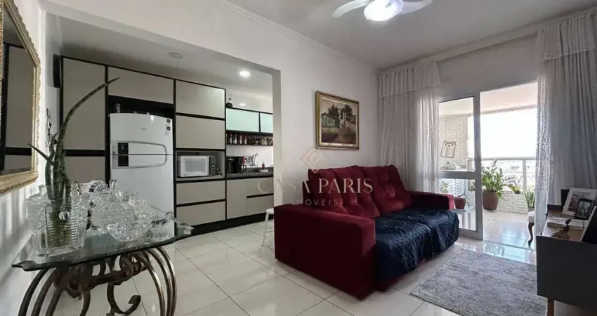 Apartamento com 1 dormitório à venda, 57 m² por R$ 370.000,00 - Vila Guilhermina - Praia Grande/SP