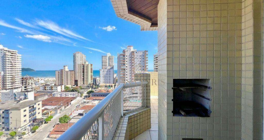 Apartamento com 3 dormitórios à venda, 108 m² por R$ 650.000,00 - Aviação - Praia Grande/SP