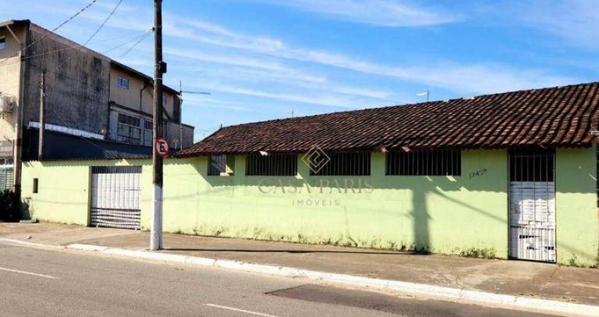 Casa com 1 dormitório à venda, 100 m² por R$ 250.000,00 - Caiçara - Praia Grande/SP