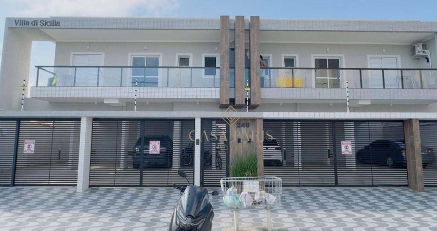 Sobrado com 2 dormitórios à venda, 70 m² por R$ 310.000,00 - Caiçara - Praia Grande/SP
