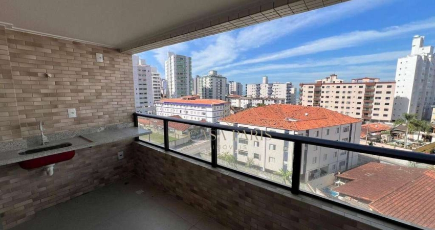Apartamento à venda, 68 m² por R$ 485.000,00 - Caiçara - Praia Grande/SP