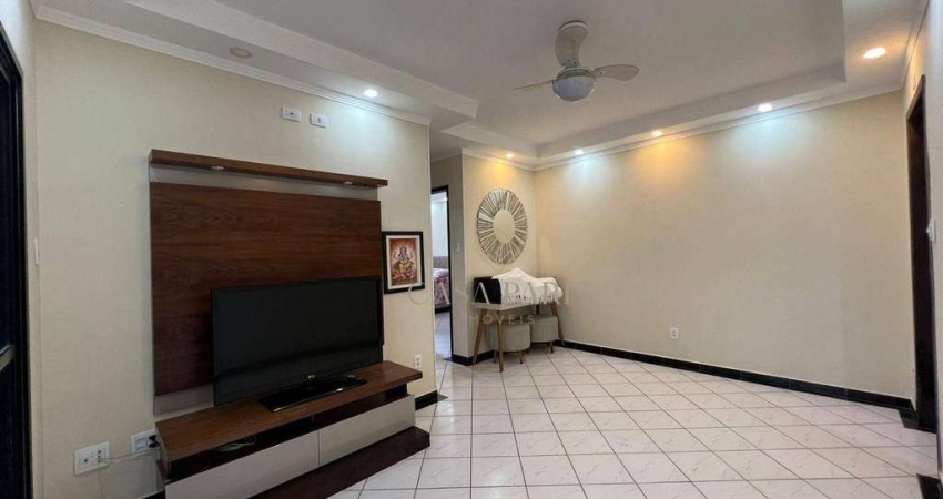 Apartamento com 2 dormitórios à venda, 90 m² por R$ 585.000,00 - Canto do Forte - Praia Grande/SP