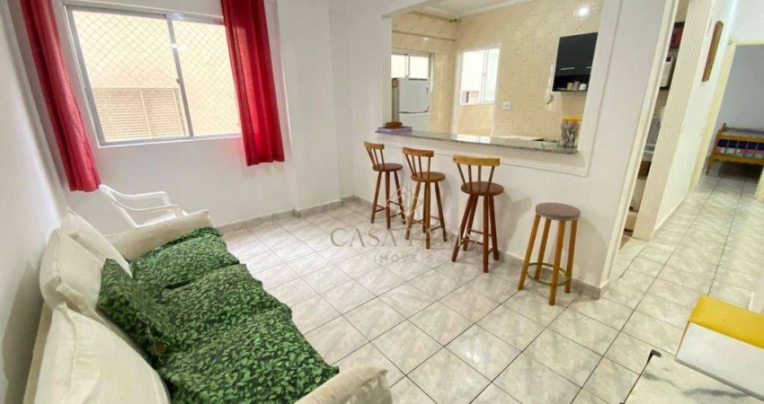 Apartamento com 1 dormitório à venda, 60 m² por R$ 275.000,00 - Aviação - Praia Grande/SP