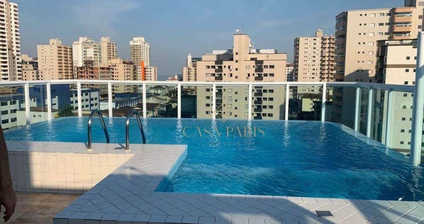 Apartamento com 1 dormitório à venda, 44 m² por R$ 320.000 - Aviação - Praia Grande/SP